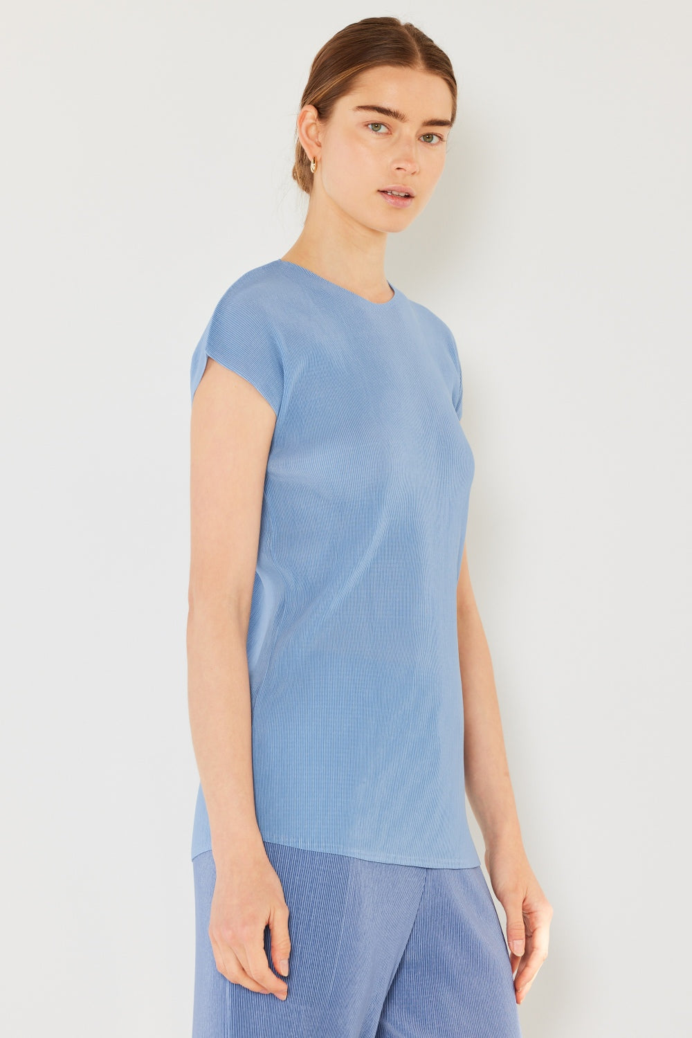 Marina West Swim Rib Pleated Cap Sleeve Top Apparel/Tops Marina West Swim Ship from USA TikTok Tops Trendsi USPS Walmart Walmart Apparel Trendsi https://www.cyberehub.com