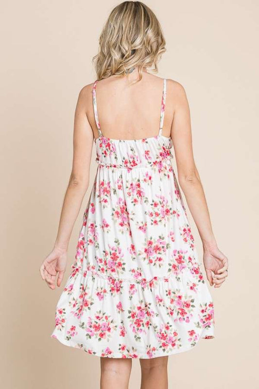 Culture Code Full Size Floral Frill Cami Dress Apparel/Dress Culture Code Dress Ship from USA TikTok Trendsi USPS Walmart Walmart Apparel Trendsi https://www.cyberehub.com