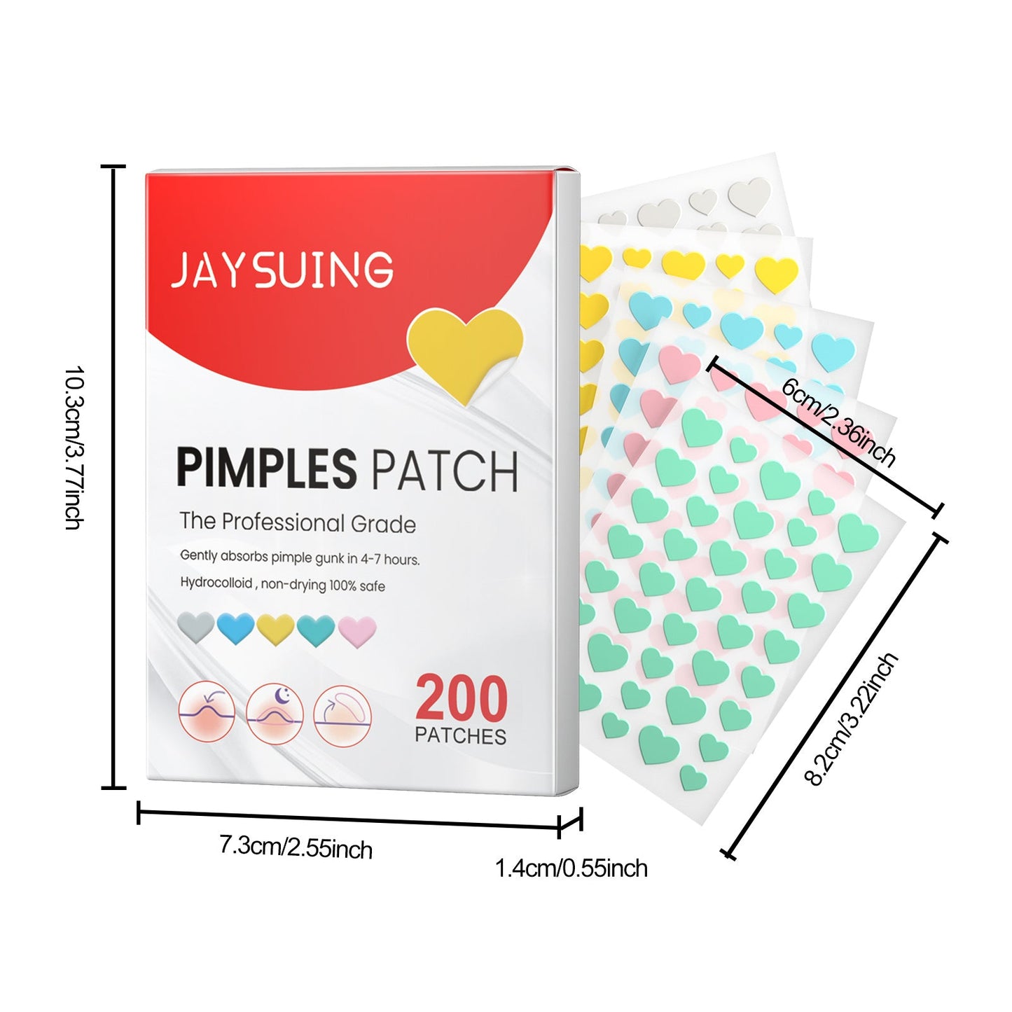 Spotted Acne Scars Cover Acne Patches Health & Beauty Health & Beauty Under 10 UniversalMaax https://www.cyberehub.com