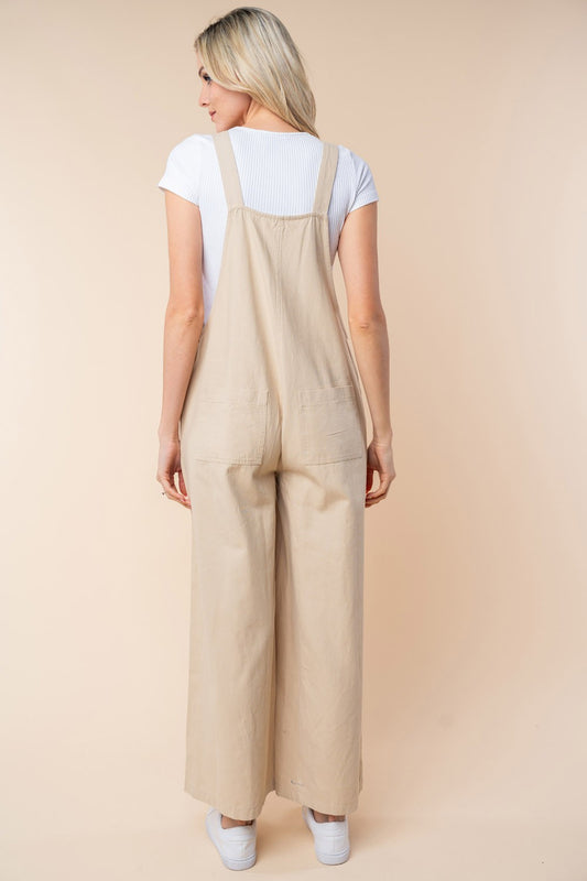 White Birch Sleeveless Wide Leg Jumpsuit Tops/Jackets/Sweaters Clothing Tops Ship from USA TikTok Trendsi USPS Walmart White Birch Trendsi https://www.cyberehub.com