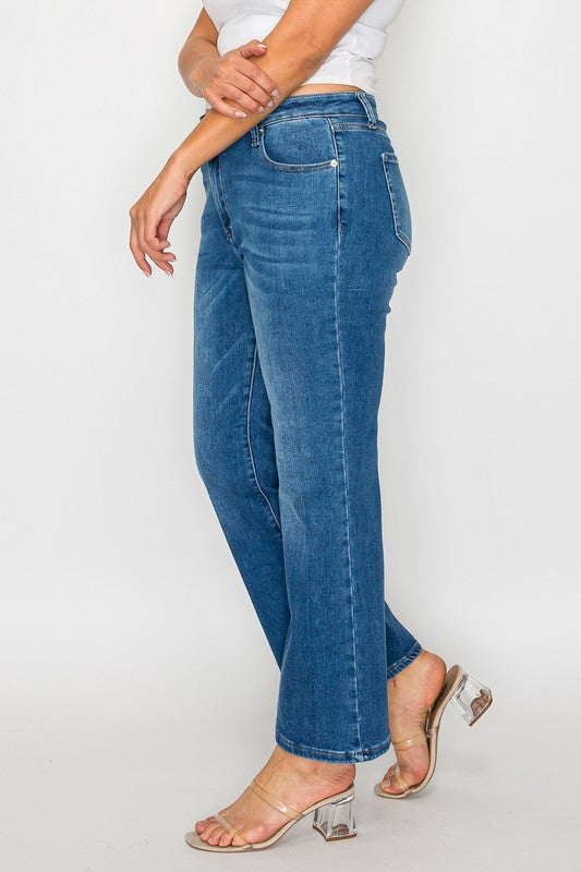 bytos Full Size Cat's Whiskers Mid Rise Ankle Jeans Apparel Apparel bytos Ship from USA TikTok Trendsi Trendsi https://www.cyberehub.com