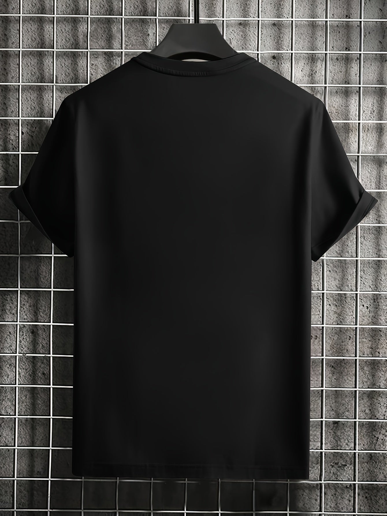 Men's Creative Printed Top, Casual Short Sleeved Round Neck T-shirt, Summer Outdoor Men's Clothing Apparel/Shirt/Graphic Shirt SNULLO https://www.cyberehub.com
