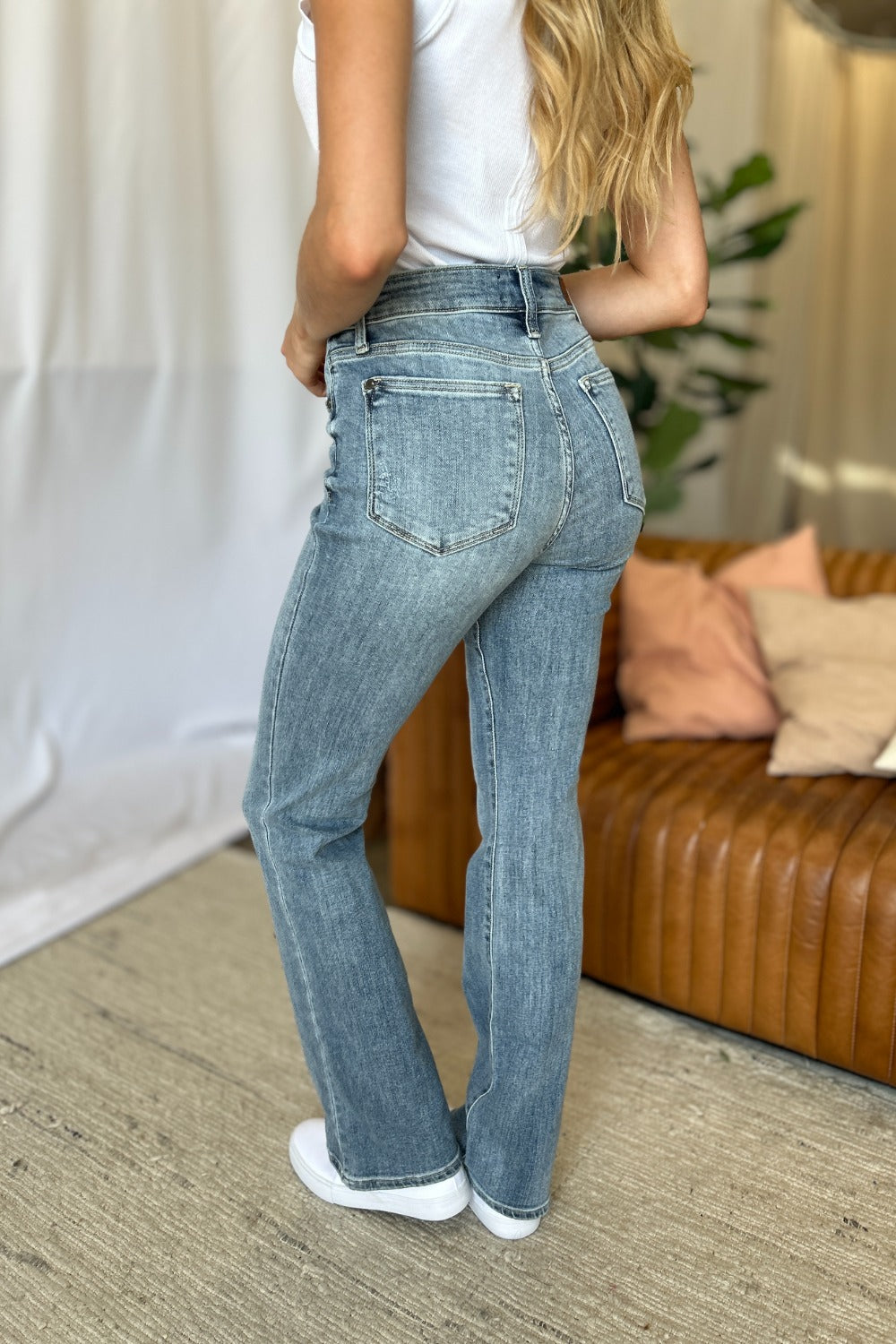 Judy Blue Full Size Medium Rise Bootcut Jeans Bottoms Bottoms Clothing Judy Blue Ship from USA Women Trendsi https://www.cyberehub.com