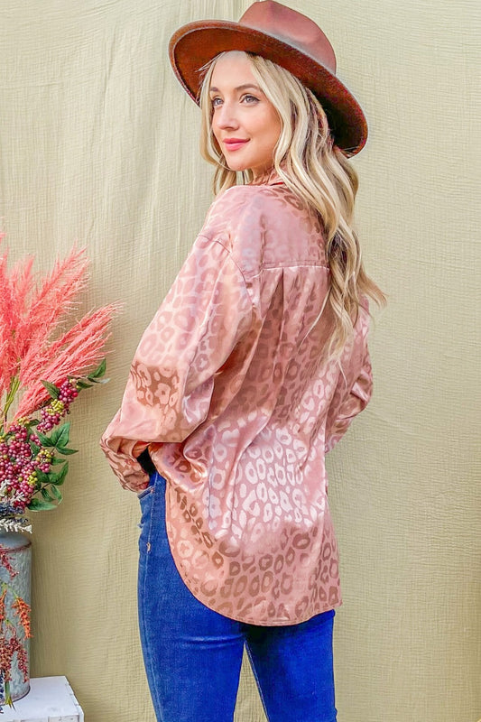 And The Why Satin Leopard Button Up Curved Hem Shirt Tops/Jackets/Sweaters And The Why Clothing Tops Ship from USA TikTok Trendsi USPS Walmart Trendsi https://www.cyberehub.com