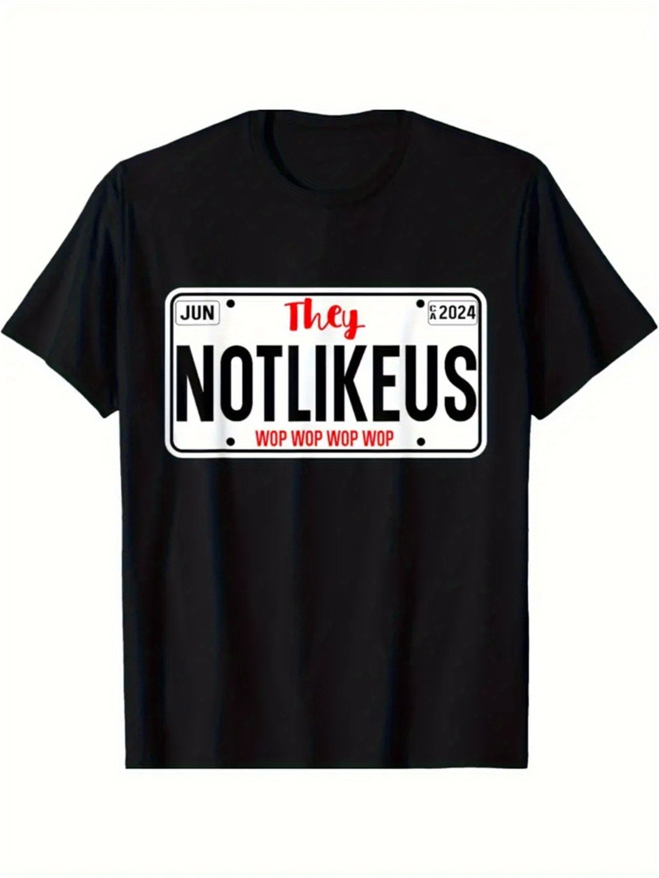 Extra Large Men's Letter Pattern Printed T-shirt - Soft Round Neck, Comfortable Fit, Slightly Elastic Knitted Fabric, Suitable For Casual Summer T-shirt Apparel/Shirt/Graphic Shirt SNULLO https://www.cyberehub.com