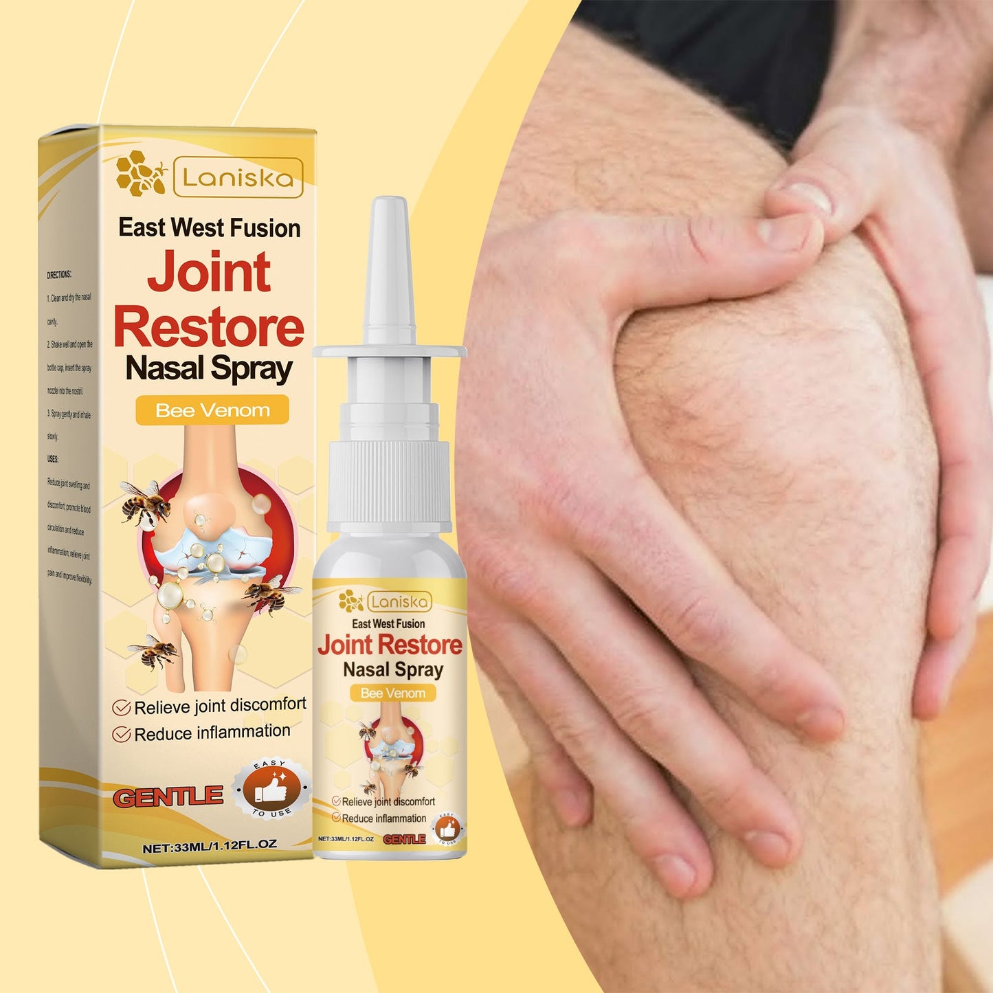 Laniska Herbal Joint Nasal Spray Relieves Joint Discomfort And Improves Flexibility And Comfort Care Spray Health & Beauty Health & Beauty Under 10 UniversalMaax https://www.cyberehub.com