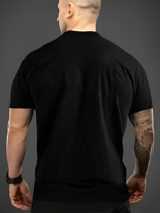 IT IS WHAT IT IS Fun Text Printed Round Neck Short Sleeved T-shirt For Men, Casual Summer T-shirt For Daily Wearing And Vacation Resorts Apparel/Shirt/Graphic Shirt SNULLO https://www.cyberehub.com