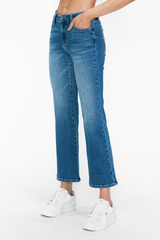 bytos Full Size Cat's Whiskers Mid Rise Ankle Jeans Apparel Apparel bytos Ship from USA TikTok Trendsi Trendsi https://www.cyberehub.com