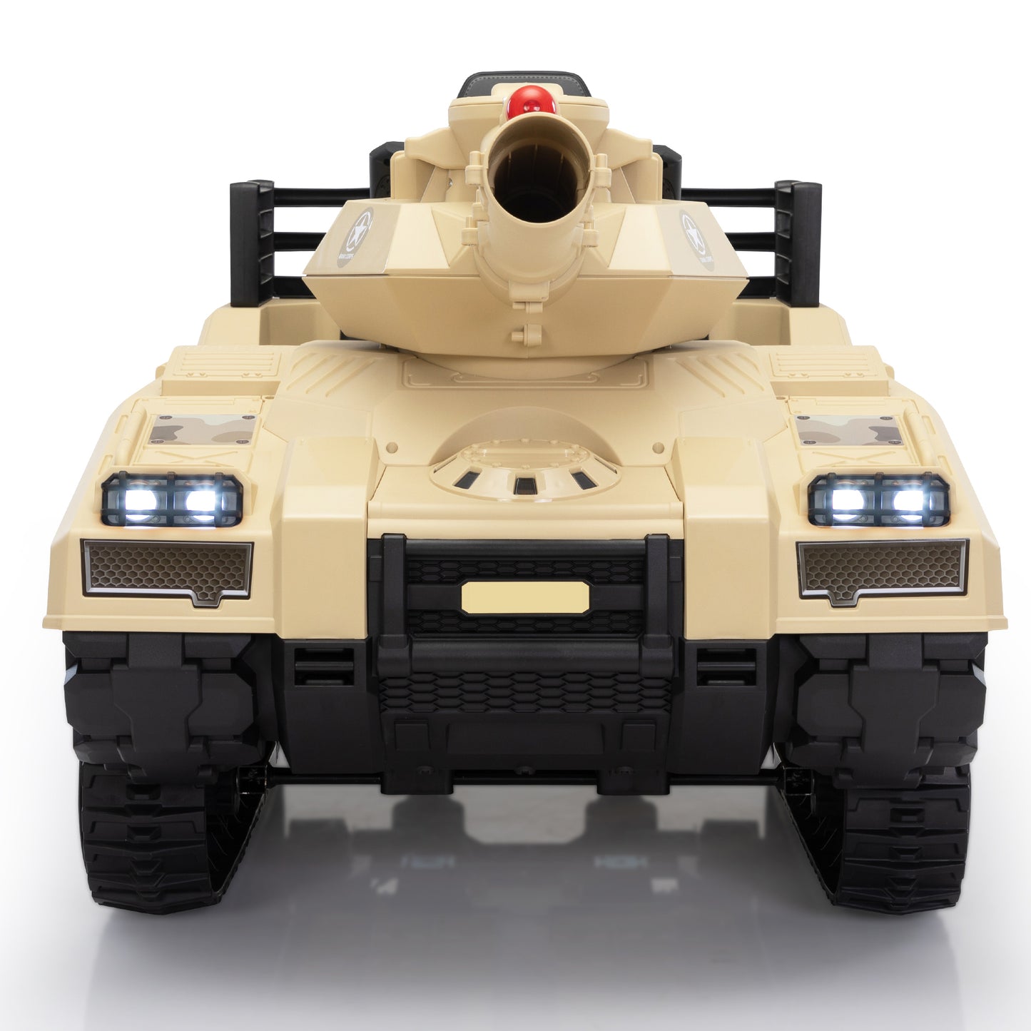 Ride On Tank 24V Thunder Tank Car with Fighting Cannon and Rotating Turret, Remote Control, Lights, Music, Military Battery Powered Truck Toy Gift for Boys Girls, 3-8 Years Old, Desert Yellow Car Giga GNJ Toys Walmart Giga https://www.cyberehub.com