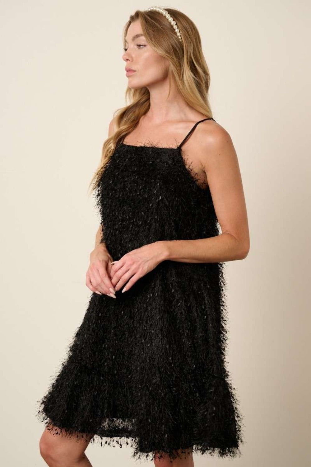 Mittoshop Feather Ruffle Hem Mini Cami Dress Apparel/Dress Dress Mittoshop Ship from USA TikTok Trendsi USPS Walmart Walmart Apparel Trendsi https://www.cyberehub.com