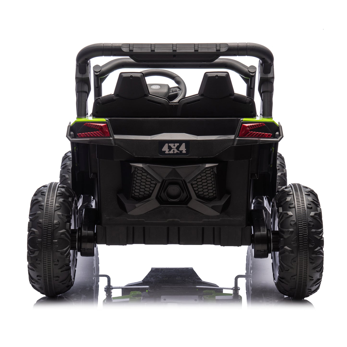 24V Two-Seater Kids Ride On UTV W/Parents Remote Control,Four-Wheel Suspension,Slow Start,Large wheel design,Anti-collision bar,Storage space,Music,USB,Bluetooth,Volume control,LED lights for Kids 3+. Giga Kids Toys Giga https://www.cyberehub.com