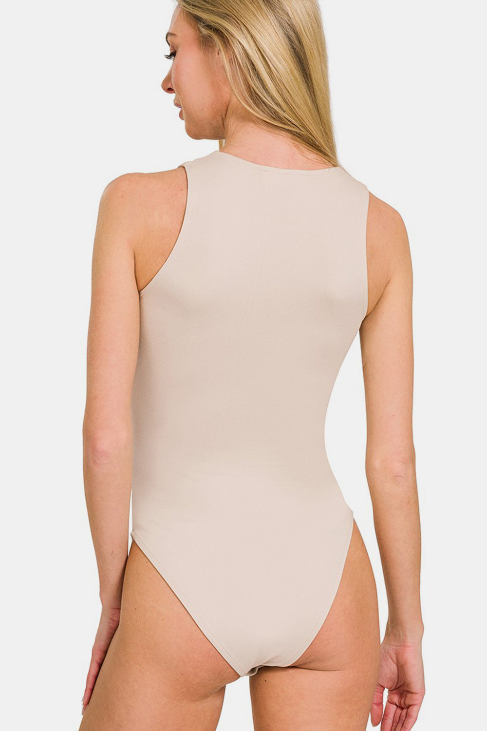 Zenana Round Neck Sleeveless Padded Bodysuit Apparel/Tops Ship from USA TikTok Tops Trendsi USPS Walmart Walmart Apparel Zenana Trendsi https://www.cyberehub.com