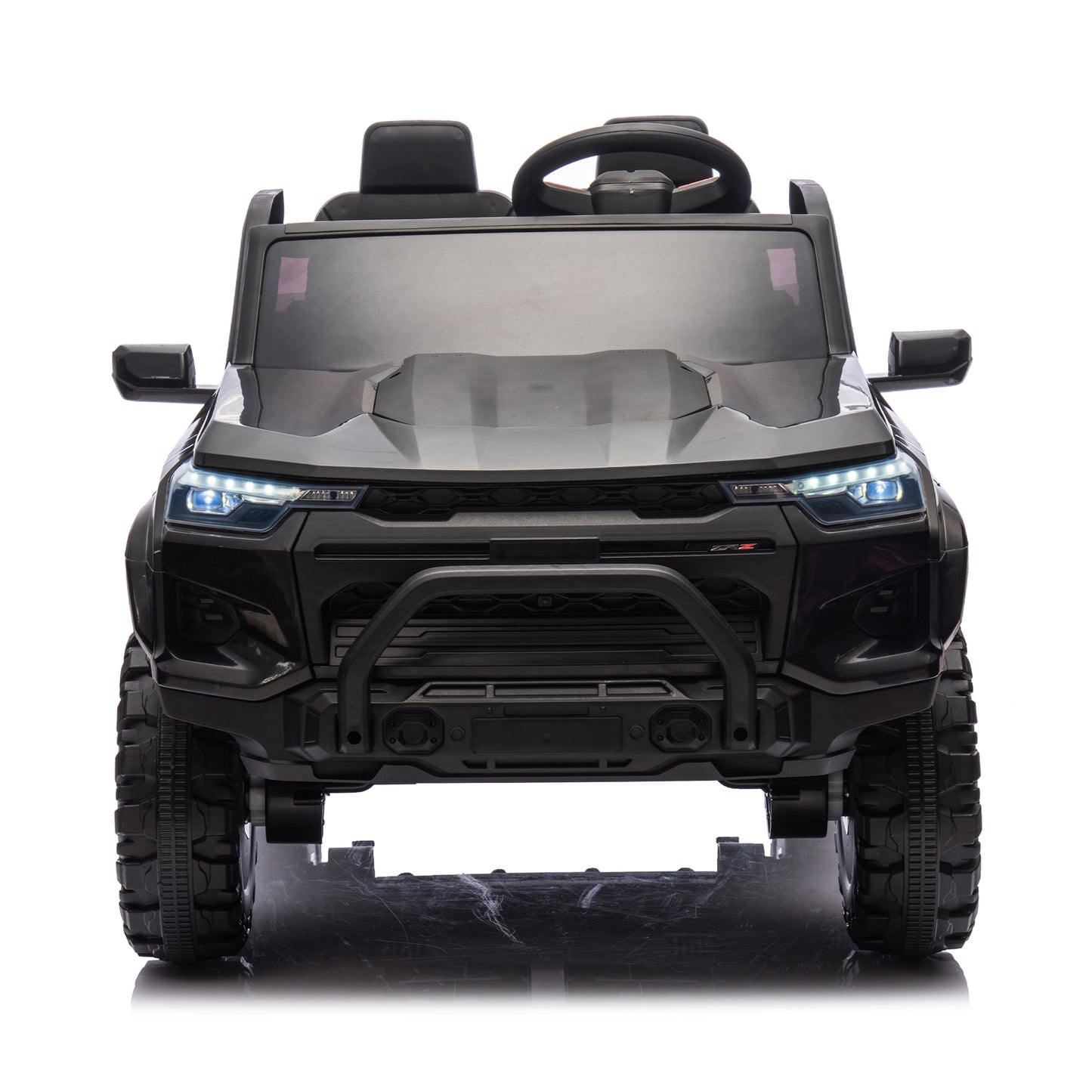 24V10A Two-seater Kids Ride On Electric Pickup, kids ride on toy W/parents remote control,4WD 800W motors,Two Safety belts,High Gate Safety Design,USB,Bluetooth, Speed 2.49-3.73MPH for kids aged 3+. Giga Kids Toys Giga https://www.cyberehub.com