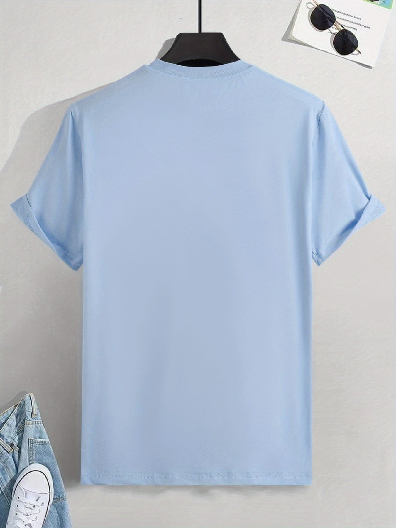 Letter RESPECT Pattern Printed Men's T-shirt, Patterned T-shirt Men's Summer Clothing, Men's Clothing Apparel/Shirt/Graphic Shirt SNULLO https://www.cyberehub.com