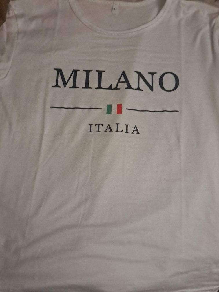 Milano Patterned Printed Men's T-shirt, Comfortable And Elastic Round Neck T-shirt, Perfect For Summer Outdoor Activities, Fashionable Streetwear, Men's Casual Tops Apparel/Shirt/Graphic Shirt SNULLO https://www.cyberehub.com