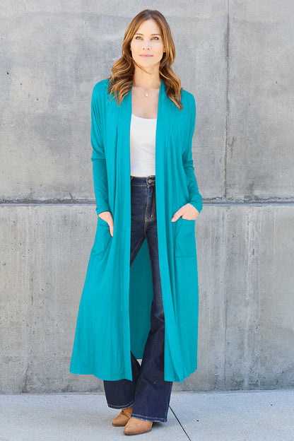 Basic Bae Full Size Open Front Long Sleeve Cover Up Sky Blue Apparel/Tops Basic Bae Memorial Day Sale Ship from USA TikTok Tops Trendsi USPS Walmart Walmart Apparel Trendsi https://www.cyberehub.com