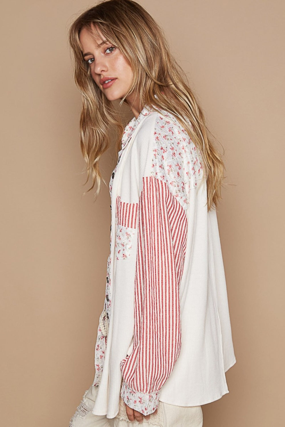 POL Long Sleeve Embroidered Print Patch Pocket Shirt Apparel/Tops POL Ship from USA TikTok Tops Trendsi USPS Walmart Walmart Apparel Trendsi https://www.cyberehub.com