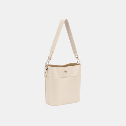 David Jones PU Leather Shoulder Bag Creamy White One Size David Jones Ship from USA TikTok USA Trendsi https://www.cyberehub.com