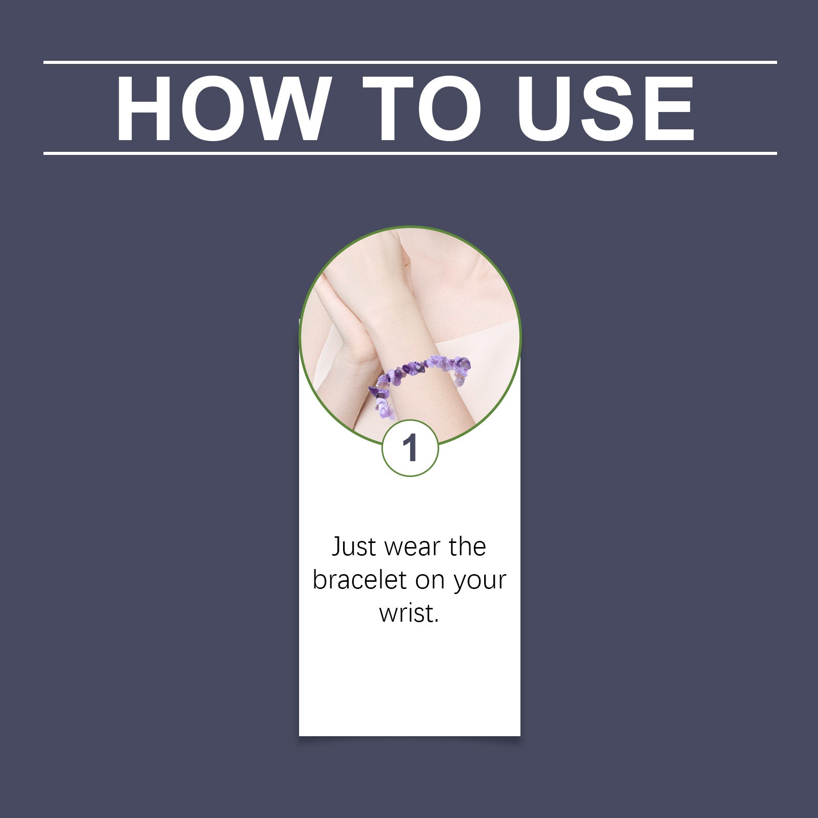 Decorative Bracelet Everyday Personality Fashion All-In-One Night Simple Portable Decorative Amethyst Bracelet HOEXE eprolo https://www.cyberehub.com