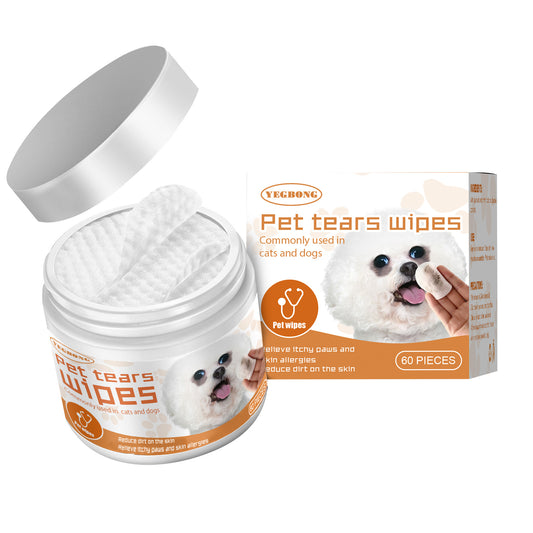 Yegbong Pet Wet Wipes Cleaning Dogs And Cats Tear Stain Removal Eye Cleaning Eye Wipes Eye Dirt Removal Cotton Pads 1pcs Health Beauty CJ USa USPS Muqe https://www.cyberehub.com