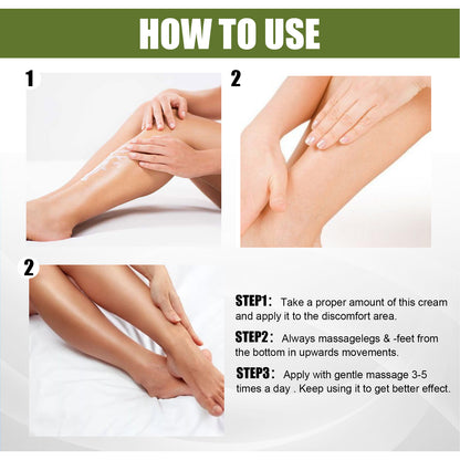 EELHOE Leg Repair Cream Relieves Leg Discomfort Massage Leg Repair Cream For Raised Veins Health & Beauty Health Eprolo https://www.cyberehub.com