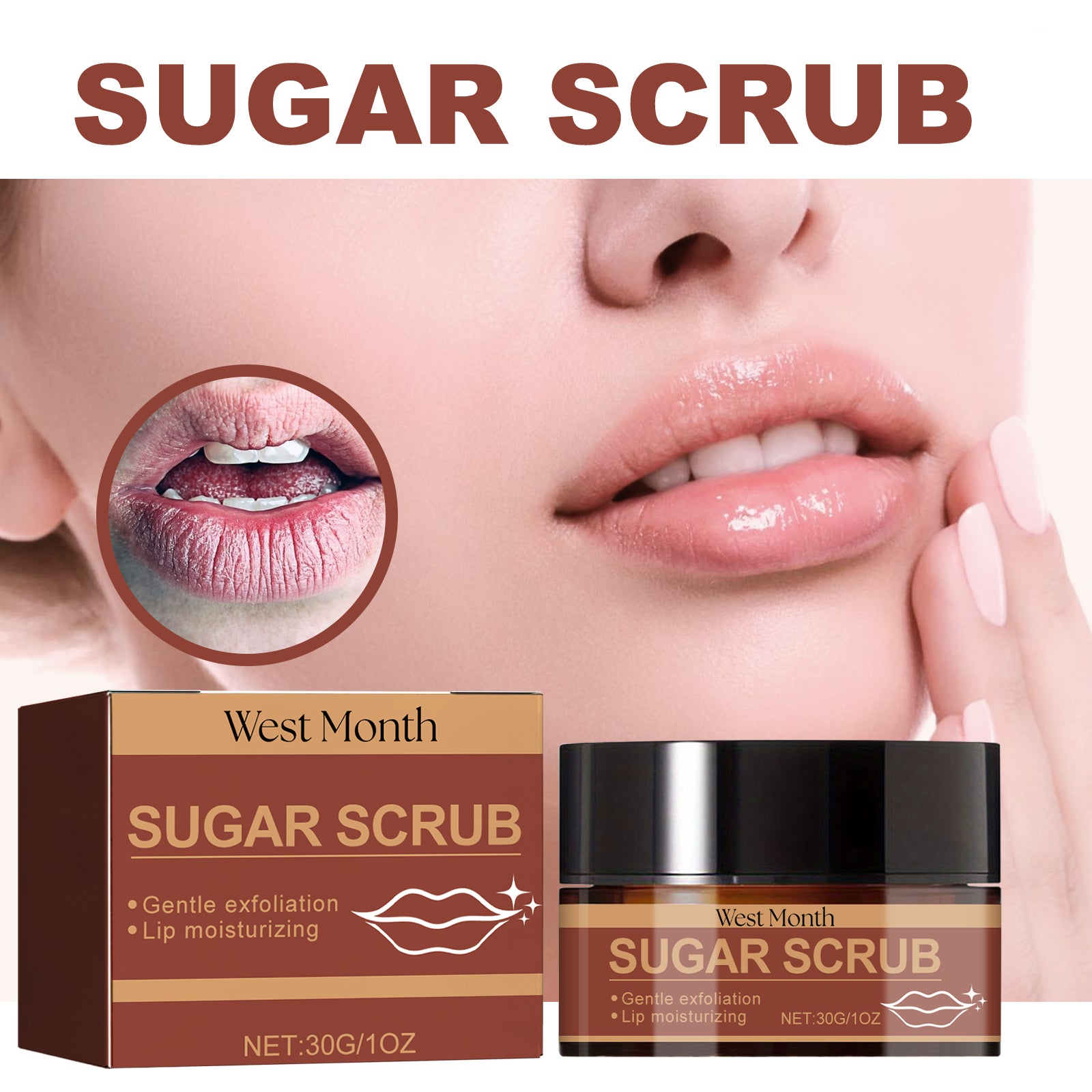 Sugar Scrub, Fade Lip Lines Curing Lip Weather-Shack Peeling Hydrating Care Cream Health & Beauty Health Eprolo https://www.cyberehub.com