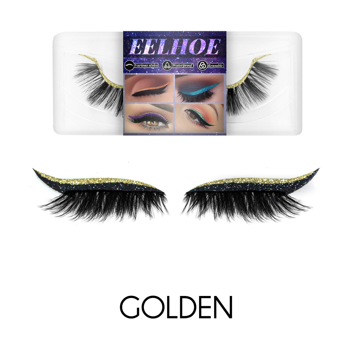 EELHOE Eyeliner And Eyelash Stickers, Self-Adhesive False Eyelashes With European And American 3d Eyelash Eyeshadow Eyeliner Health Eprolo https://www.cyberehub.com