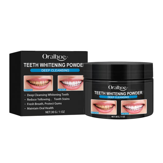 Teeth Whitening Powder, Teeth whitening beauty teeth cleaning tartar teeth yellow smoke teeth care for the mouth default title Health & Beauty Health Eprolo https://www.cyberehub.com