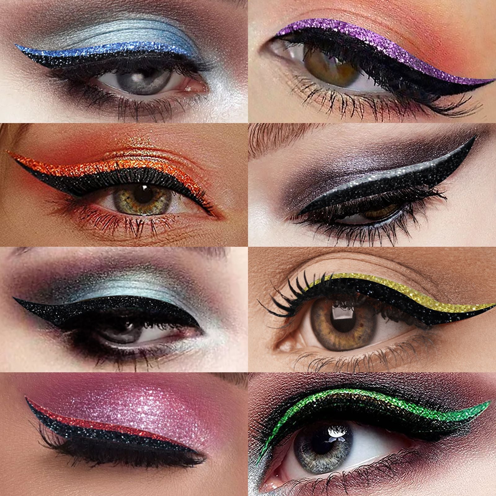 Eyeshadow Stage Makeup Eye Makeup European And American Eyeliner Self-Adhesive Double Eyelid Eye Makeup Health Eprolo https://www.cyberehub.com