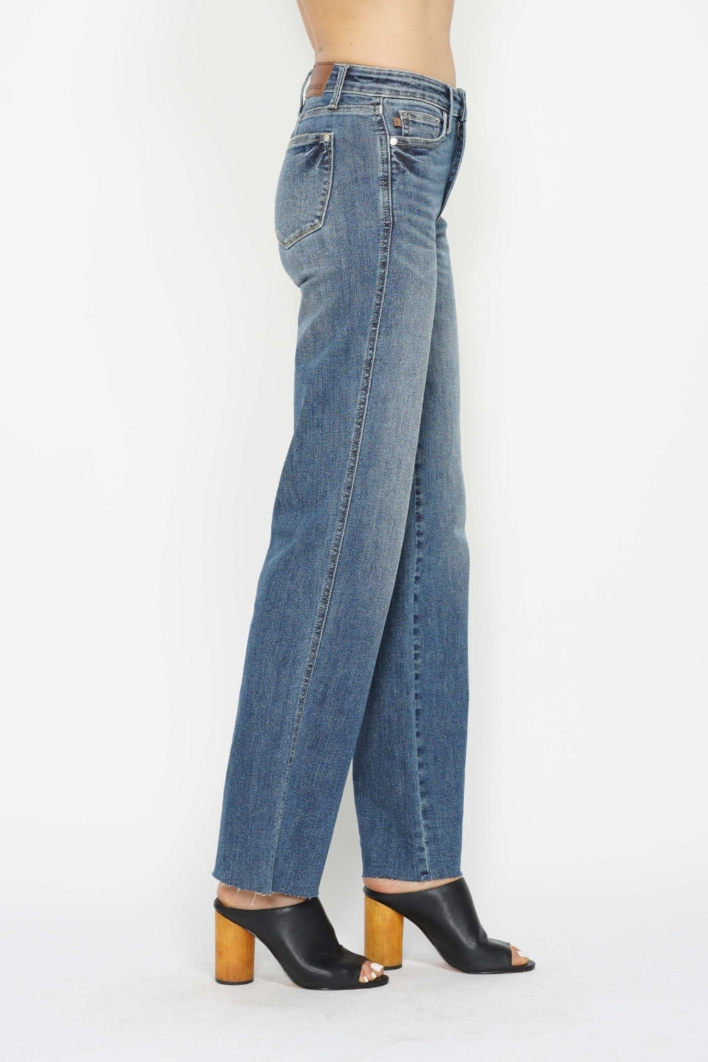 Judy Blue Full Size Tummy Control Straight Jeans Bottoms Bottoms Clothing Judy Blue Ship from USA Women Trendsi https://www.cyberehub.com