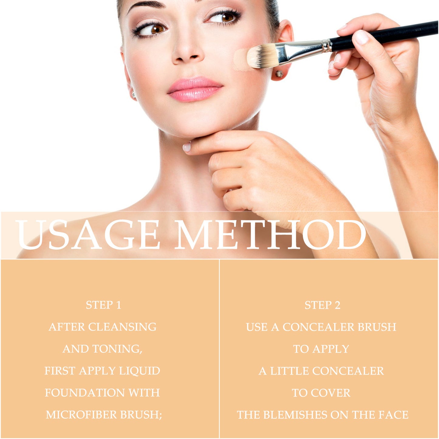 Jaysuing 2 In 1 Foundation + Concealer, Blemish Print Natural Concealer Long-Lasting Makeup Invisible Pore Concealer Health Eprolo https://www.cyberehub.com