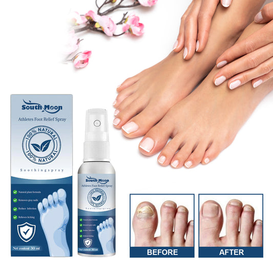 Athletes Foot Relief Spray, Relieve Foot Sweat Foot Itching Peeling Gray Nails Foot Odor Moisturizing Care Spray default title Health Eprolo https://www.cyberehub.com