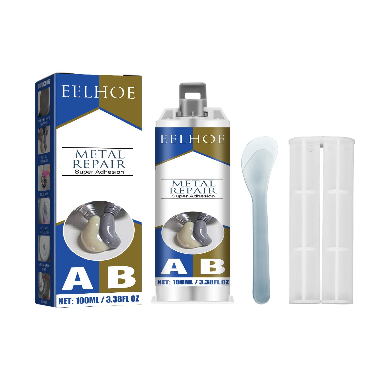 EELHOE Metal Repair Glue, Crack Filling And Leak Plugging Quick Dry Crack High Temperature Welding Metal Repair Agent Home & Garden Home Goods Eprolo https://www.cyberehub.com