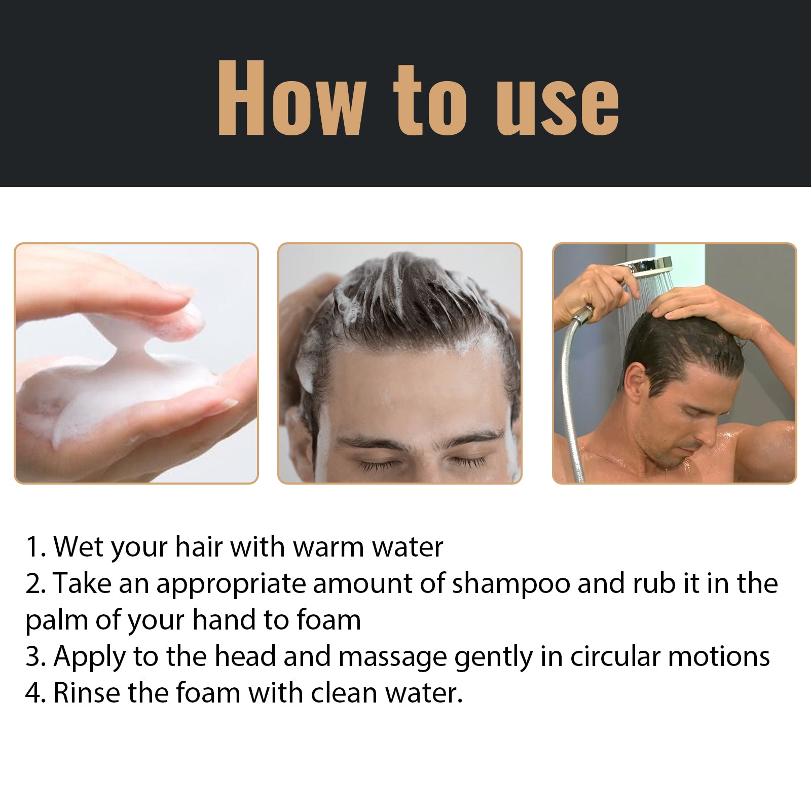 Hair Conditioner, Anti-Loss Hair Dense And Fluffy Hair Supple Strong Repair Shampoo Health Eprolo https://www.cyberehub.com