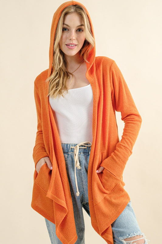And The Why Full Size Thermal Hooded Open Front Cardigan with Pockets Dusty Coral Shirt And The Why Apparel Clothing Tops Ship from USA Shirts USA Women Trendsi https://www.cyberehub.com