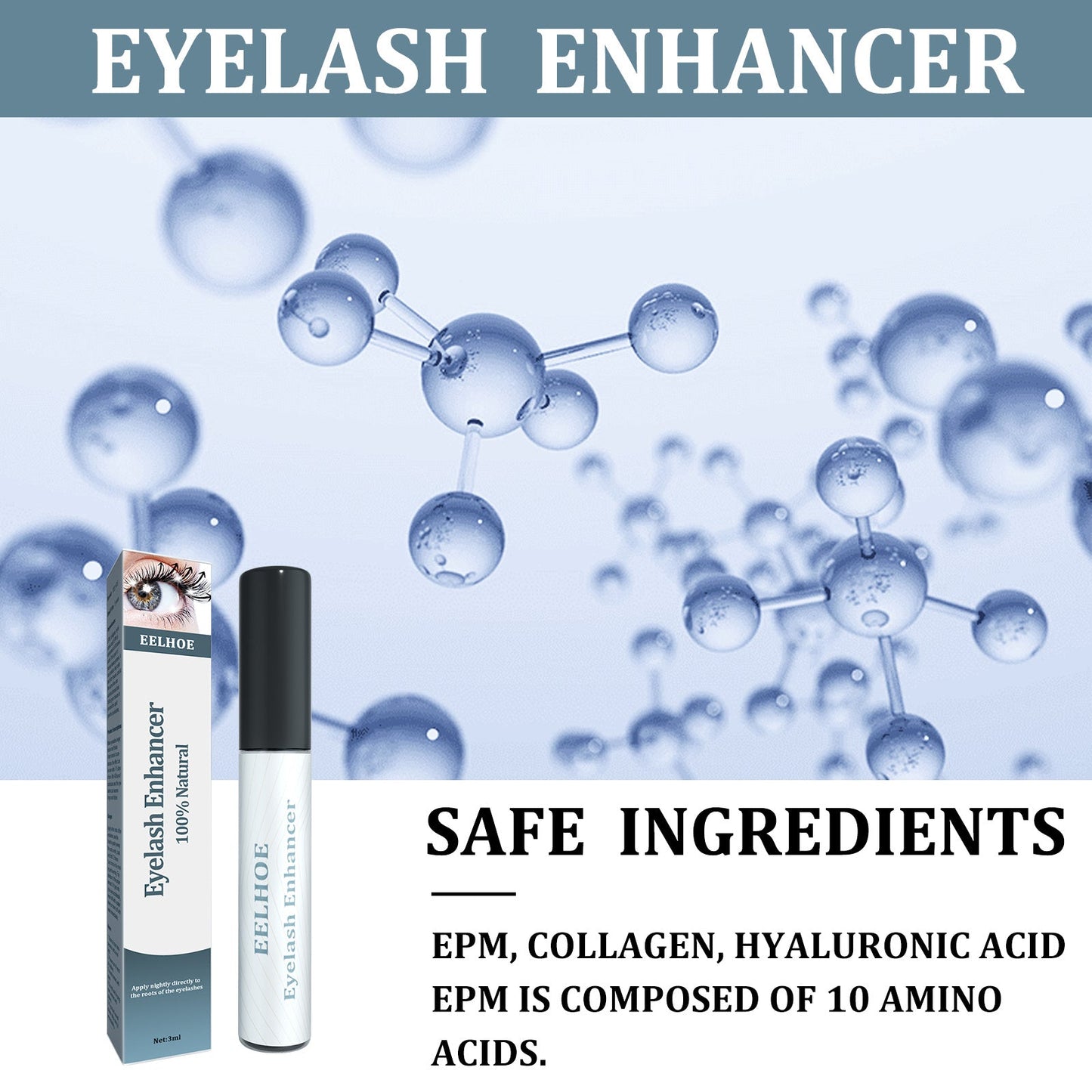 Black And Curly Moisturizing And Traceless Eyelash Extensions Health & Beauty Health & Beauty Under 10 UniversalMaax https://www.cyberehub.com
