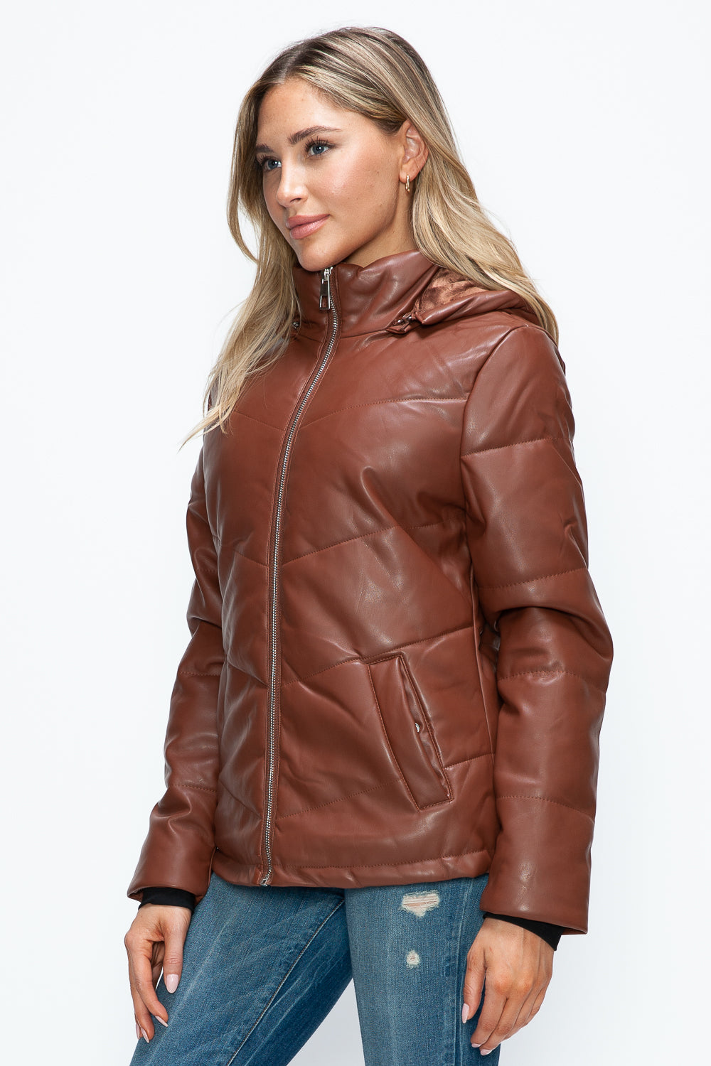 How Dare U Pocketed Zip Up Puffer Jacket with Removable Hood Tops/Jackets/Sweaters Clothing Tops How Dare U Ship from USA TikTok Trendsi USPS Walmart Trendsi https://www.cyberehub.com