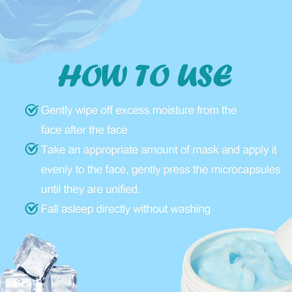 West&Month Radiant Sleep Facial Mask Deep Cleaning Pore Moisturizing Facial Mask Health Beauty CJ USa USPS Muqe https://www.cyberehub.com