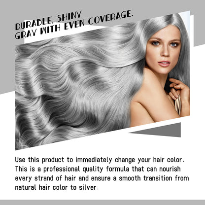 EELHOE Gray Hair Cream Natural Hair Color Long Lasting No Hair Damage Easy To Color Easy To Clean Tide Color Hairdresser Health Beauty CJ USa USPS Muqe https://www.cyberehub.com