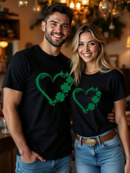 Love Valentine'S Day T-Shirt, Couple T-Shirt, Couple Christmas, Fashion Casual T-Shirt, Short-Sleeved T-Shirt Apparel/Shirt/Graphic Shirt SNULLO https://www.cyberehub.com