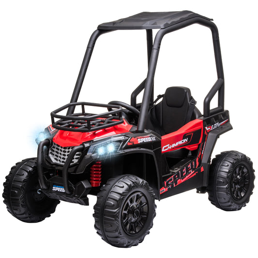 12V Dual Motor Kids Electric Ride-on UTV Toy, Batter Powered Truck with Forward and Reverse Function, Headlights, MP3/USB Music Connection, Suspension, & Remote Control, Red Car Giga GNJ Toys Walmart Giga https://www.cyberehub.com