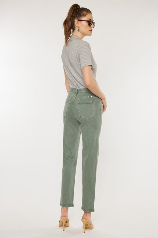 Kancan Ultra High Rise Straight Jeans Bottoms Bottoms Clothing Kancan Pants Ship from USA Women Trendsi https://www.cyberehub.com