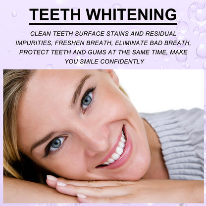 Purple Whitening Toothpaste, Cleans Stains And Odors Brightening Teeth Care Gums Toothpaste Health Eprolo https://www.cyberehub.com