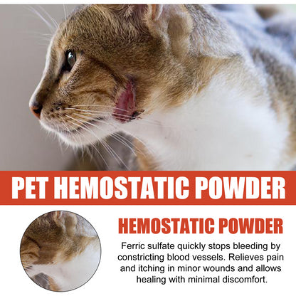 Yegbong Pet Hemostatic Powder, Skin Wound Cleaning Styptic Powder For Cats And Dogs Soothing Wound Healing Powder For Pets Pet Supplies Pet Eprolo https://www.cyberehub.com
