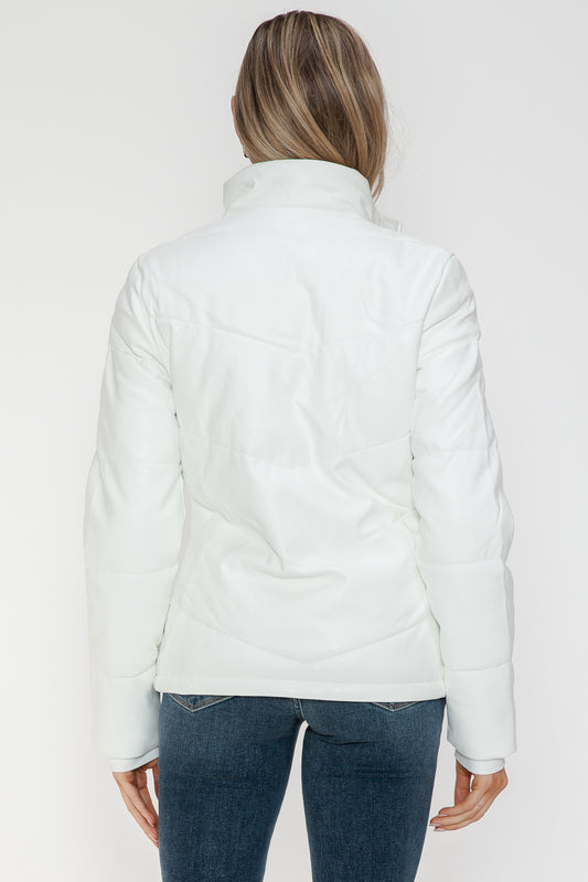 Snobbish Pocketed Zip Up Turtleneck Puffer Jacket Tops/Jackets/Sweaters Clothing Tops Ship from USA Snobbish TikTok Trendsi USPS Walmart Trendsi https://www.cyberehub.com