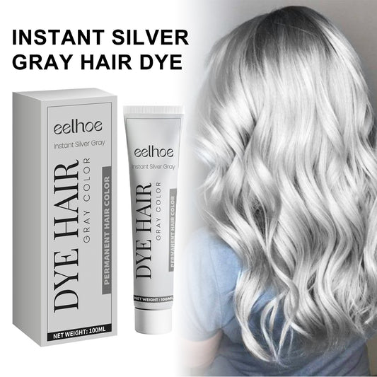 EELHOE Gray Hair Cream Natural Hair Color Long Lasting No Hair Damage Easy To Color Easy To Clean Tide Color Hairdresser Health Beauty CJ USa USPS Muqe https://www.cyberehub.com