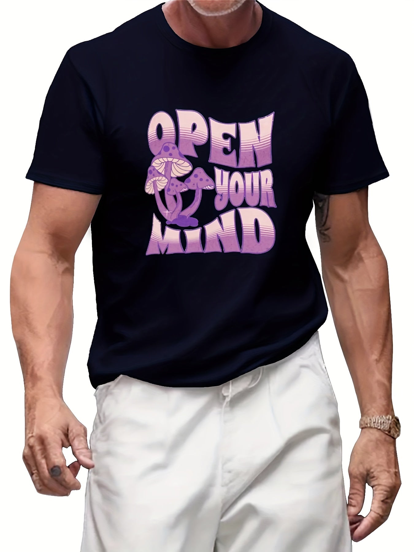Round Neck Printed T-shirt Casual Short Sleeved Top For Spring And Summer, Personalized And Comfortable For Both Men And Women Apparel/Shirt/Graphic Shirt SNULLO https://www.cyberehub.com