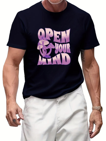 Round Neck Printed T-shirt Casual Short Sleeved Top For Spring And Summer, Personalized And Comfortable For Both Men And Women Apparel/Shirt/Graphic Shirt SNULLO https://www.cyberehub.com