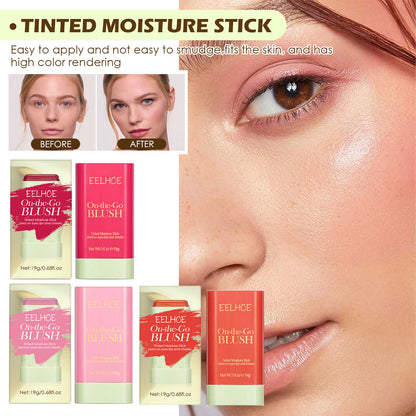 Blush Stick Lightweight Natural Nude Makeup Brightening And Contorting Three-Dimensional Highlight Delicate Waterproof Multi-Functional Blush Stick Health Eprolo https://www.cyberehub.com