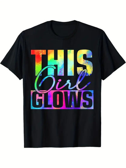 Women's Graphic T-Shirt - Stylish Printed Short Sleeve Top in Black Black Apparel/Shirt/Graphic Cj Graphic Shirt SNULLO Yodel SNULLO https://www.cyberehub.com